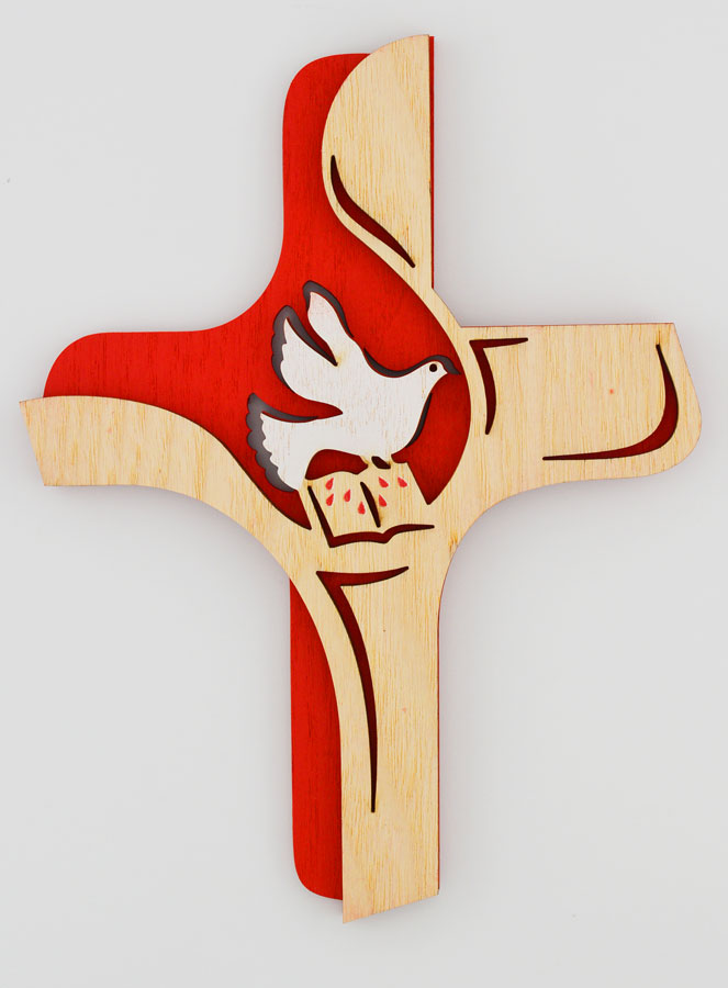 Cruz de Confirmación del Espíritu Santo - 16 cm (pic 1)