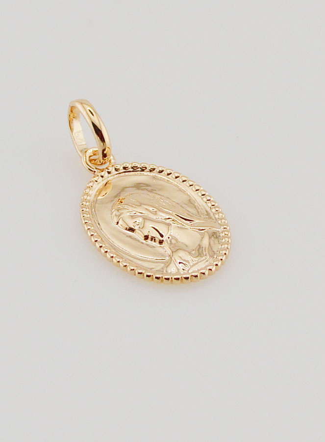 Medalha Virgem de Perfil - 17mm (pic 3)