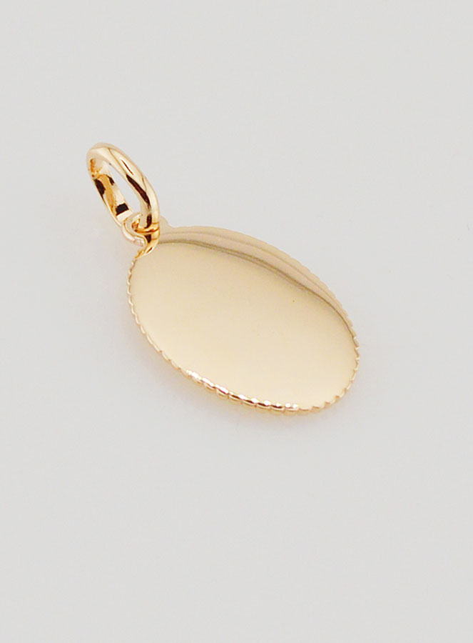 Medalha Virgem de Perfil - 17mm (pic 4)