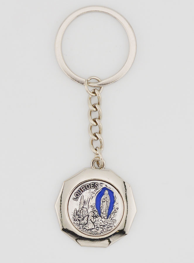 Llavero de las Apariciones de Nuestra Señora de Lourdes (pic 1)