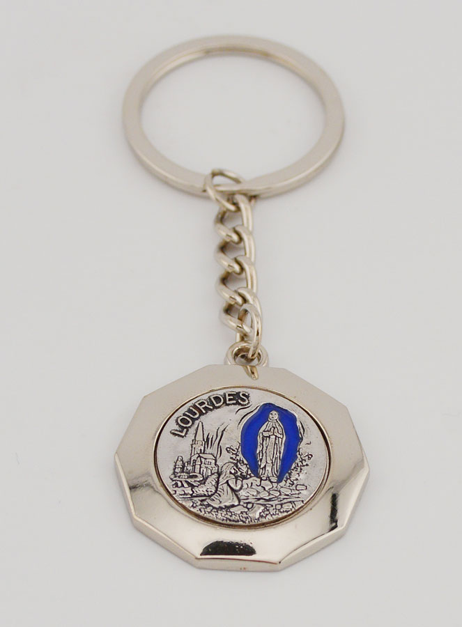 Llavero de las Apariciones de Nuestra Señora de Lourdes (pic 2)