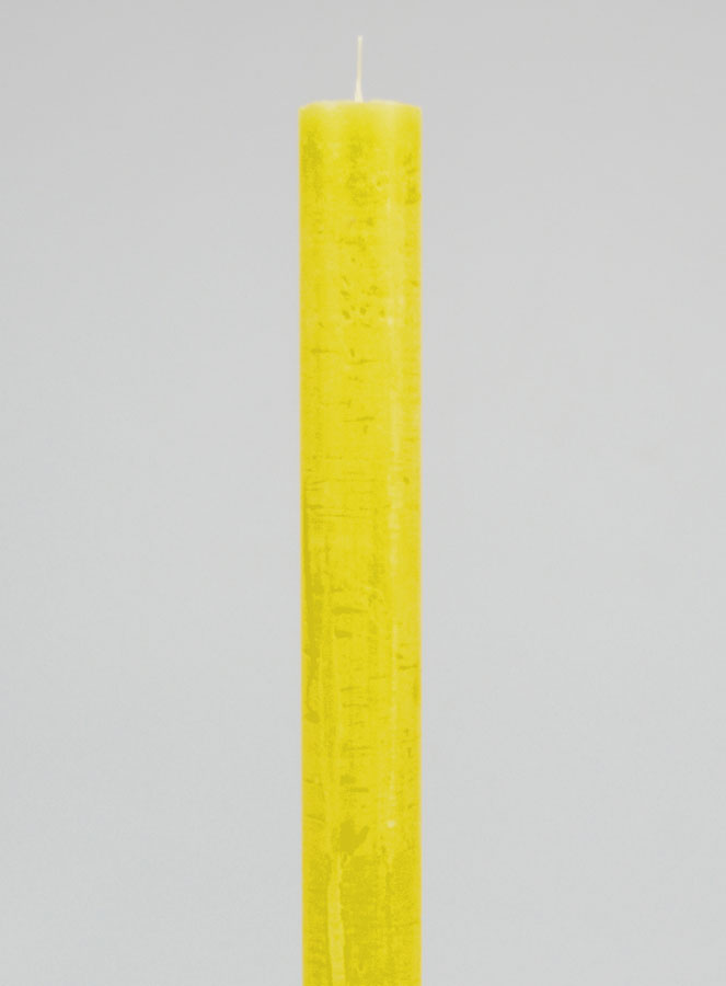 Vela Teñida en Masa 27 cm - Amarilla (pic 3)