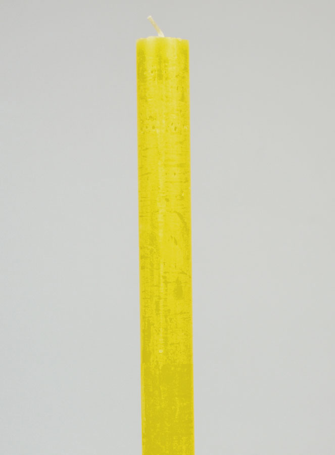 Vela de Oração Tingida Massa - Amarelo (pic 3)