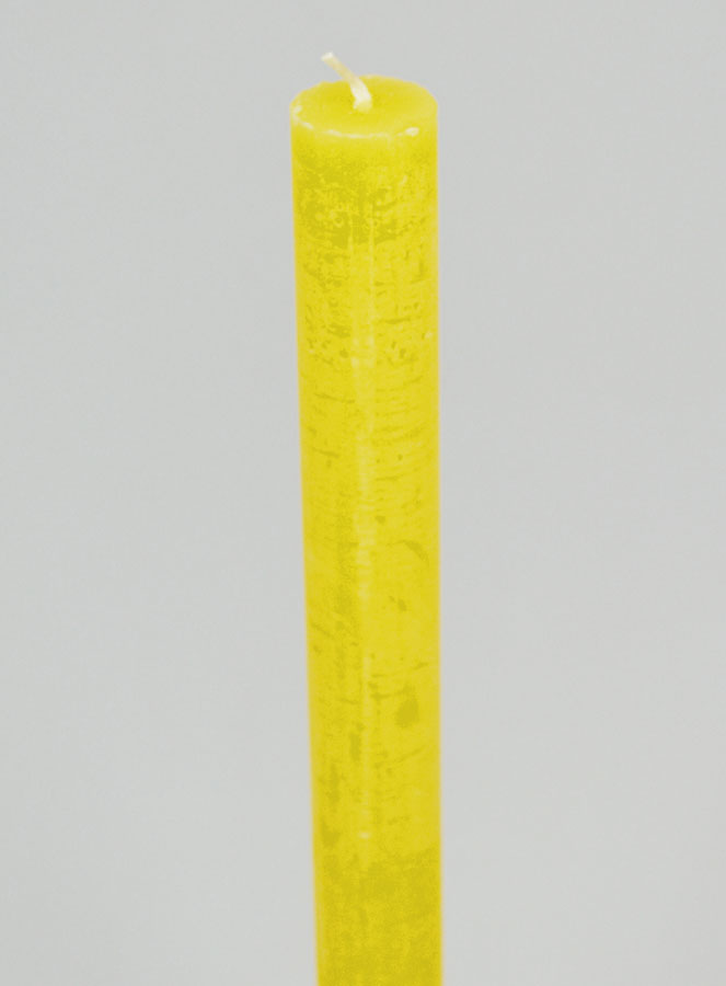 Vela de Oração Tingida Massa - Amarelo (pic 4)