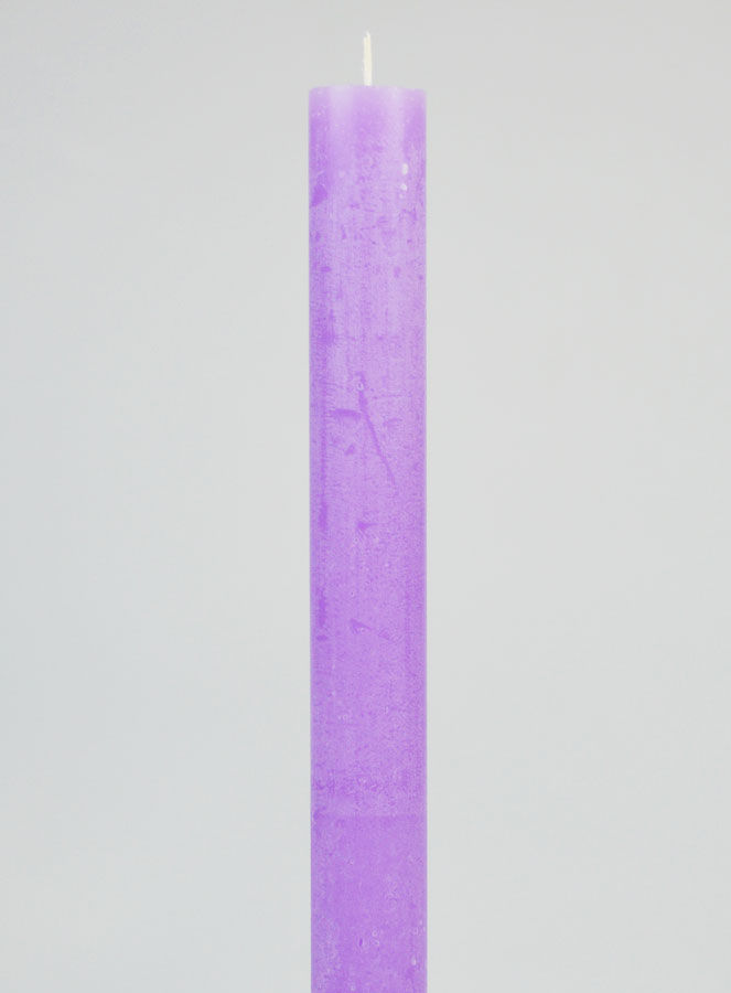 Vela Teñida en Masa 27 cm - Violeta (pic 3)