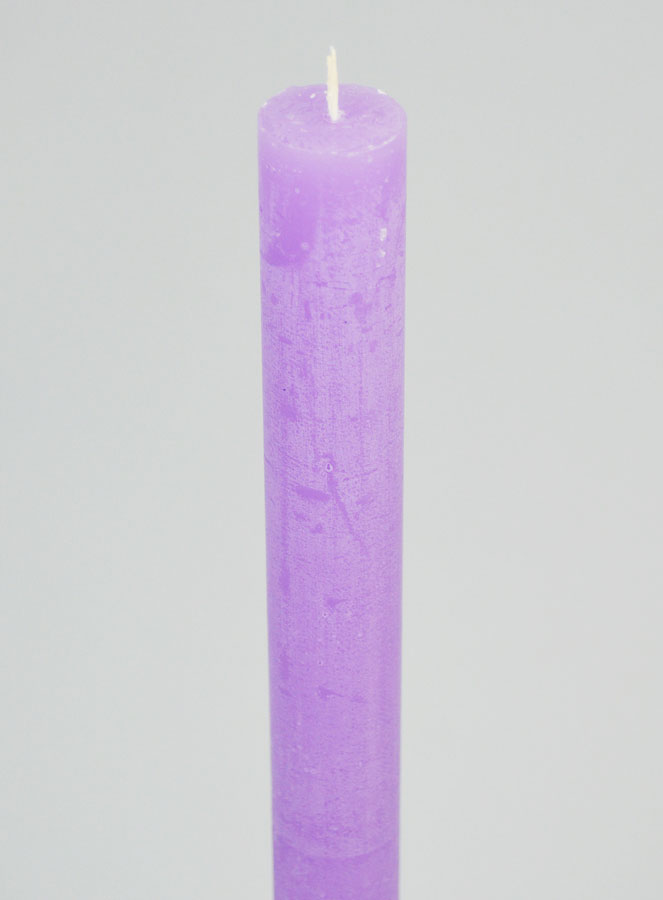 Vela Teñida en Masa 27 cm - Violeta (pic 4)