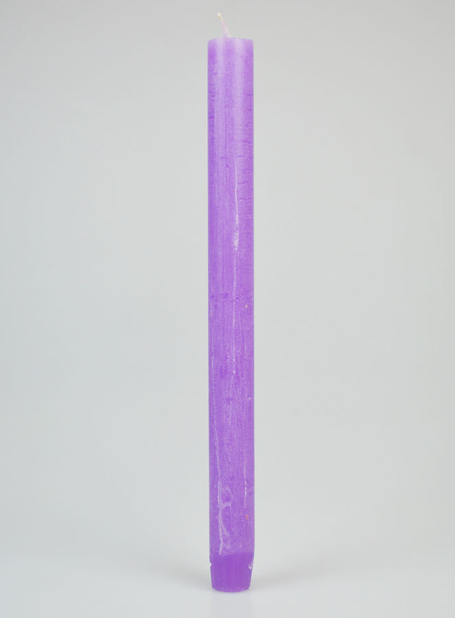 Vela de Oración Teñida en Masa - Violeta (pic 1)