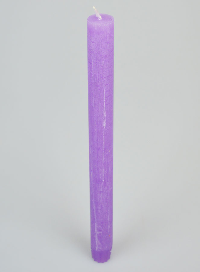 Vela de Oración Teñida en Masa - Violeta (pic 2)