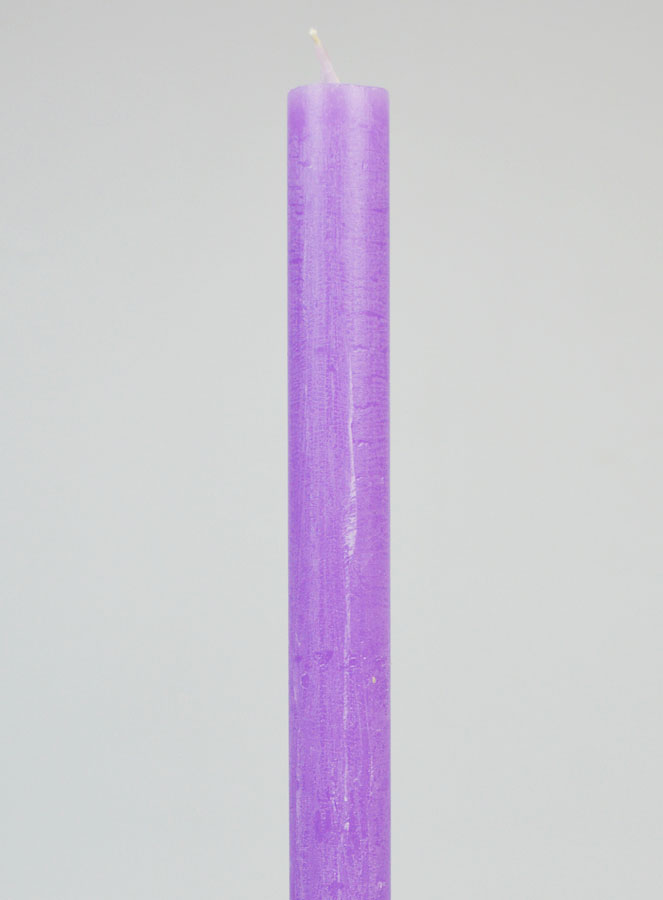 Vela de Oración Teñida en Masa - Violeta (pic 3)