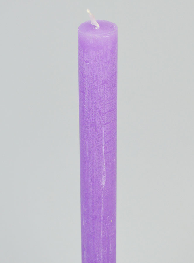 Vela de Oración Teñida en Masa - Violeta (pic 4)