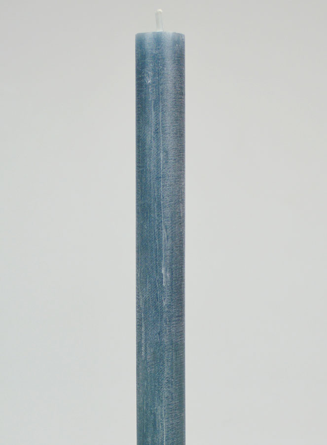 Vela de oración Teñida en Masa - Azul grisáceo (pic 3)