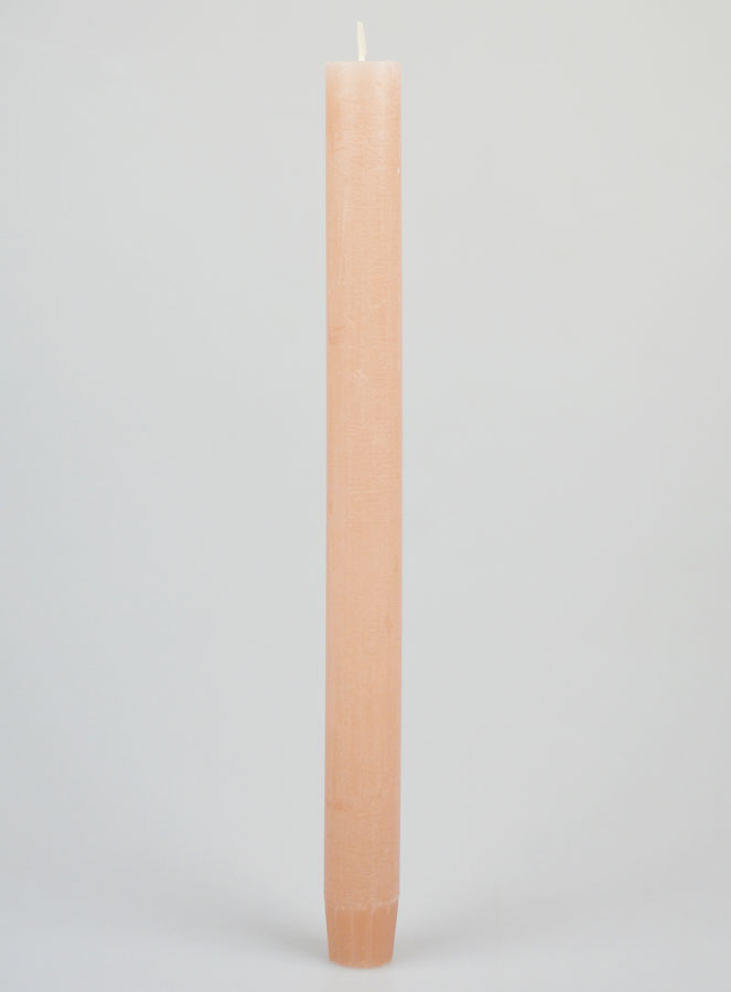 Vela Teñida en Masa 27 cm - Rosa Ballet (pic 1)
