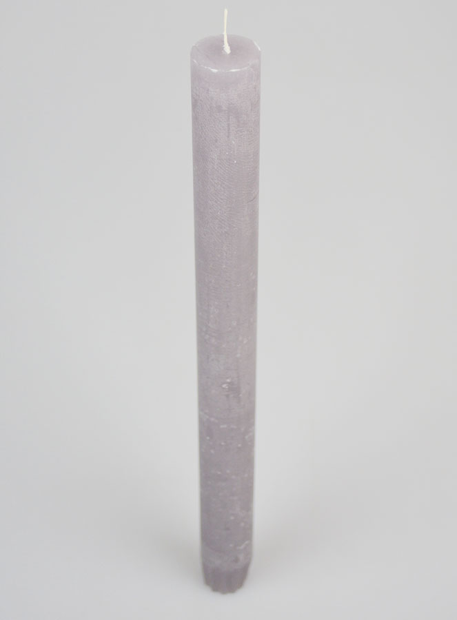 Vela Teñida en Masa 27 cm - Malva (pic 2)