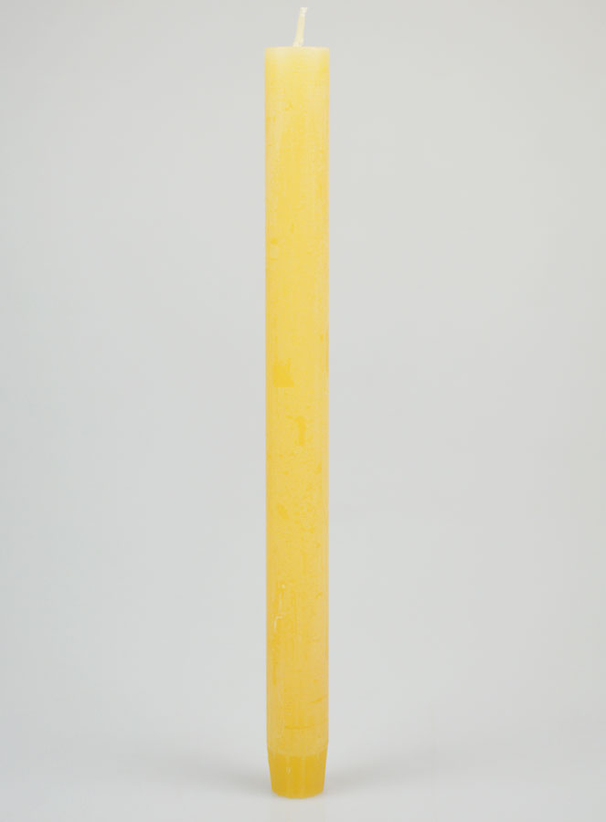 Vela Teñida en Masa 27 cm - Beige Avena (pic 1)