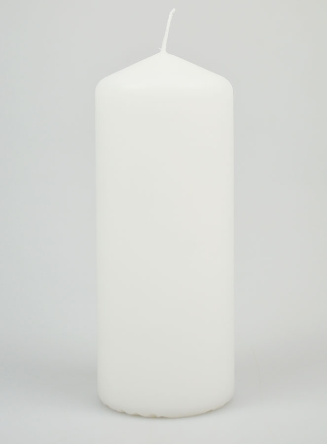Vela de Decoração Branca - 17cm (pic 1)