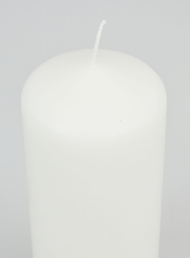 Vela de Decoração Branca - 17cm (pic 4)