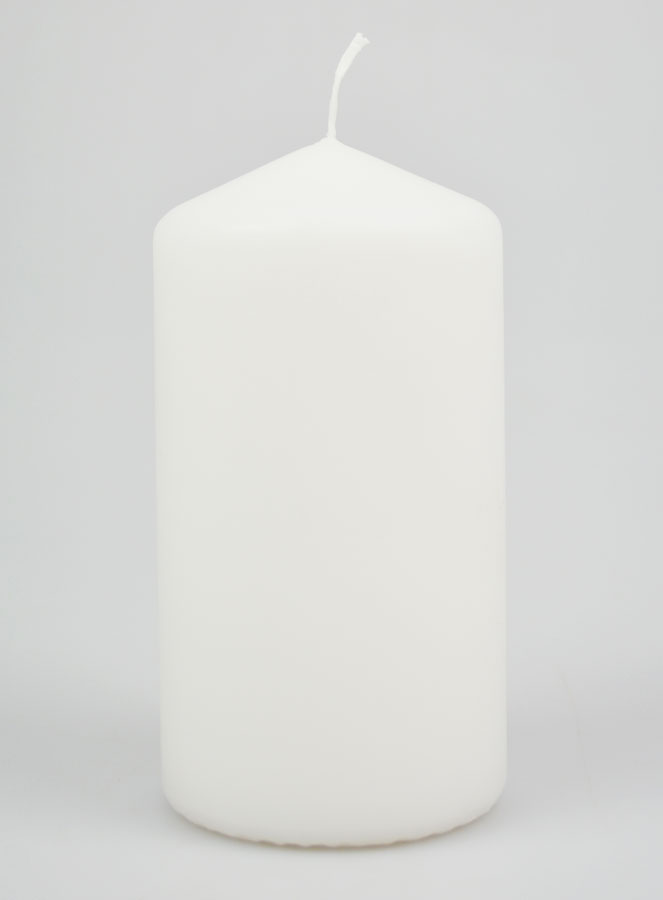 Vela de Decoração Branca – 15 cm (pic 1)