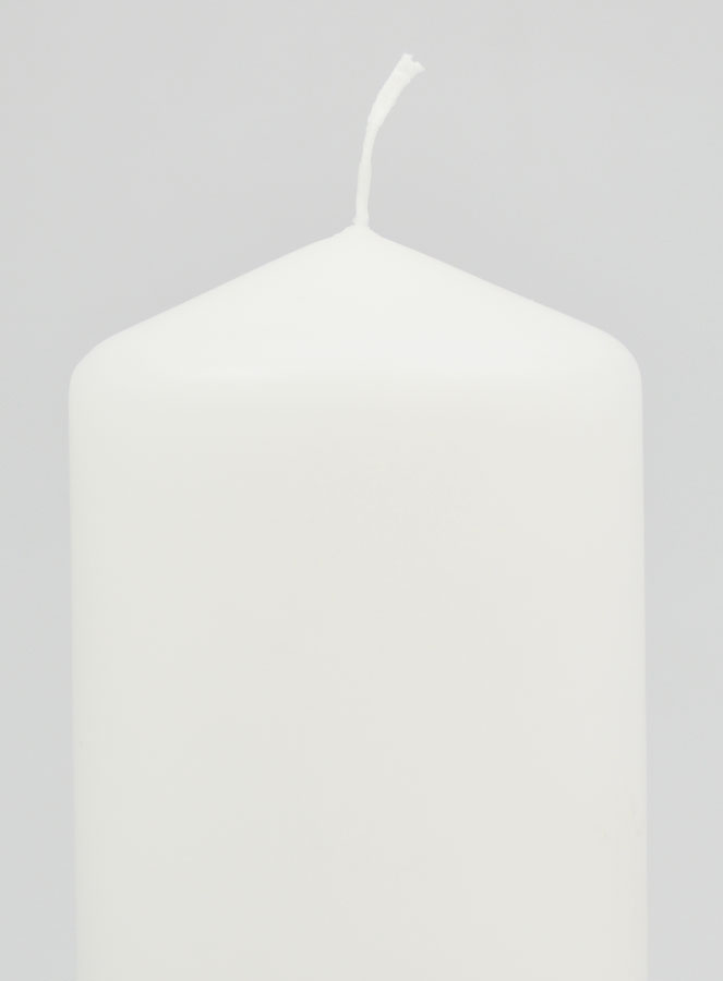 Vela de Decoração Branca – 15 cm (pic 3)