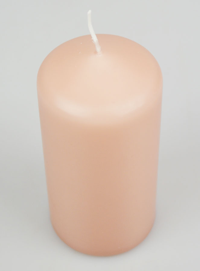 Vela Decorativa 12 cm - Rosa Antigua (pic 2)
