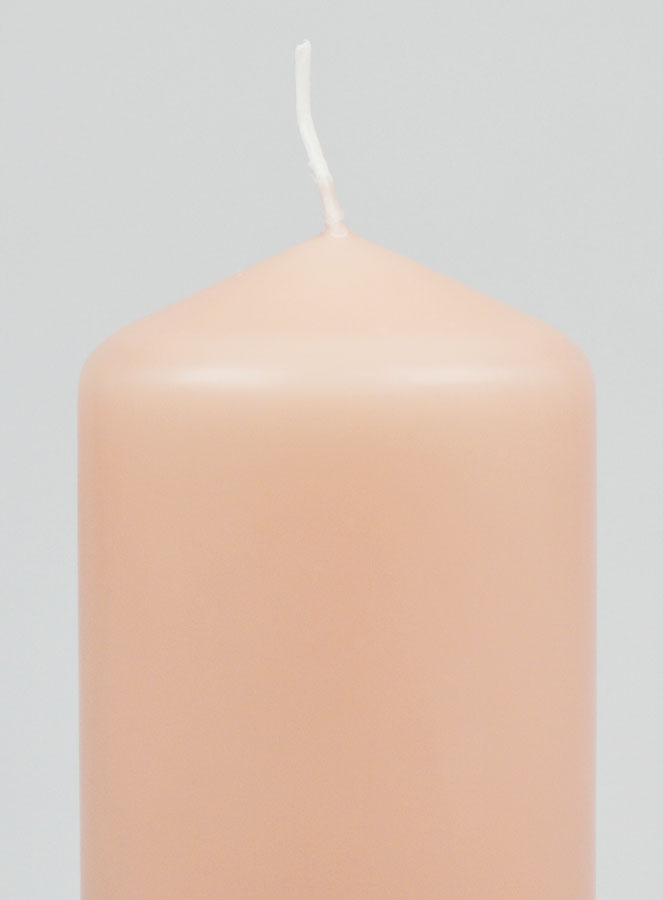 Vela Decorativa 12 cm - Rosa Antigua (pic 3)
