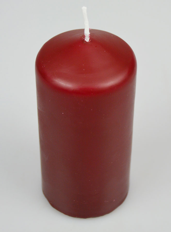 Vela Decorativa 12 cm - Burdeos (pic 2)