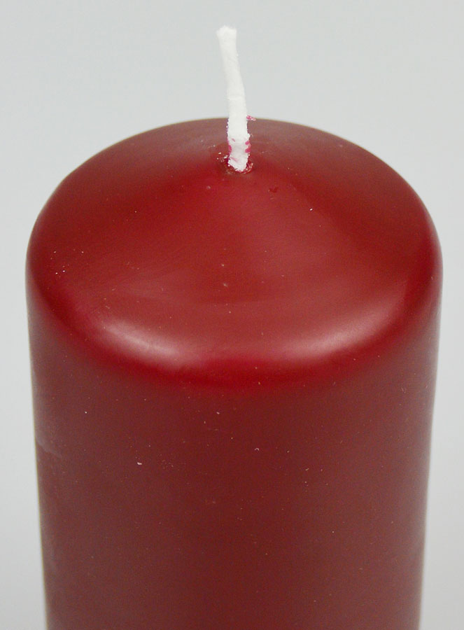 Vela Decorativa 12 cm - Burdeos (pic 4)
