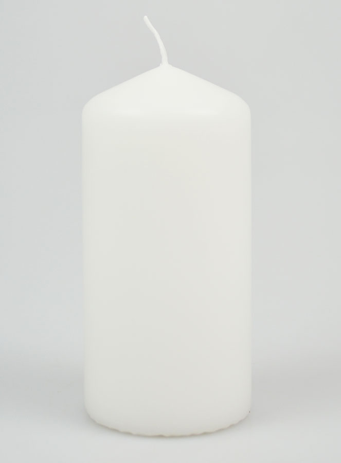 Vela Decorativa 12 cm - Blanco puro (pic 1)
