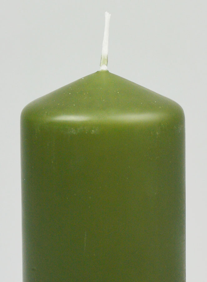 Vela Decorativa 12 cm - Oliva (pic 3)