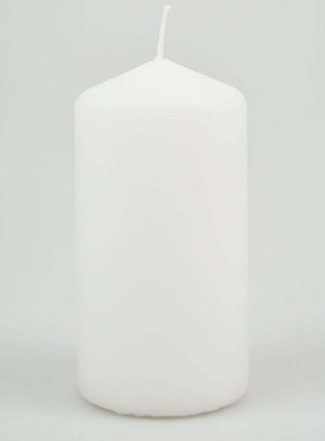 Vela Decorativa Blanca - 13 cm (pic 1)