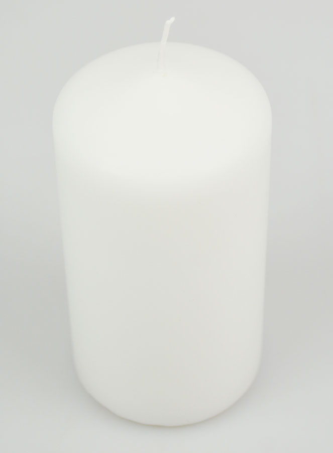 Vela Decorativa Blanca - 13 cm (pic 2)