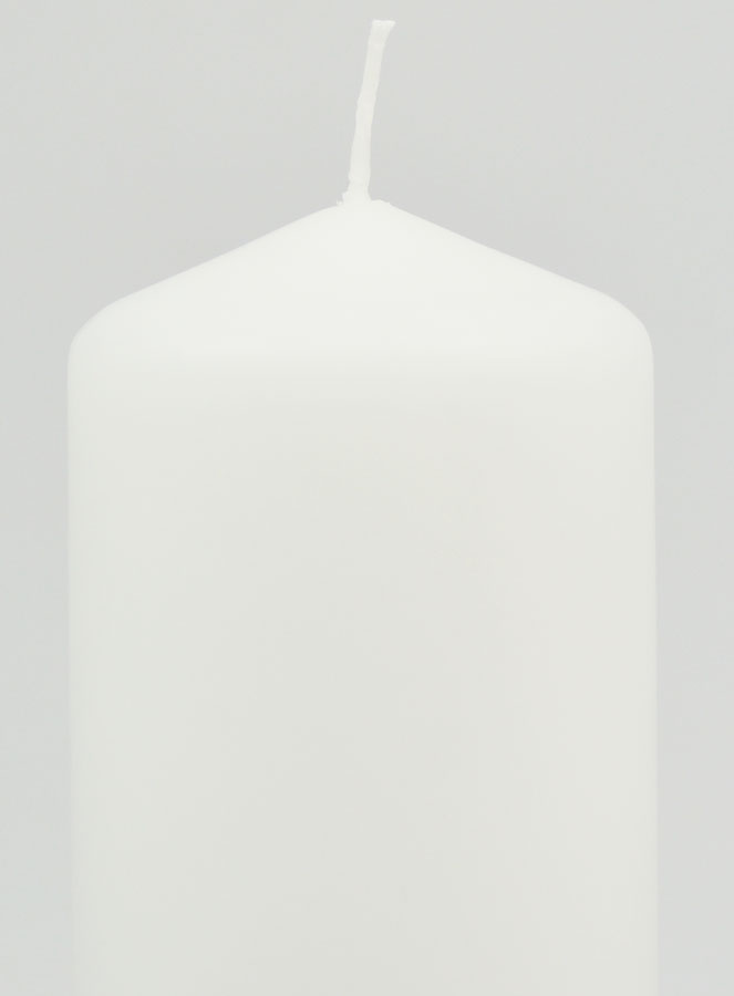 Vela Decorativa Blanca - 13 cm (pic 3)