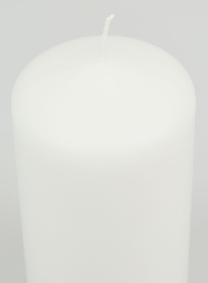 Vela Decorativa Blanca - 13 cm (pic 4)