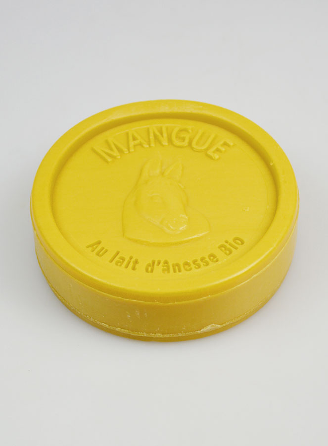 Jabón orgánico de leche de burra y mango - 100 g (pic 2)
