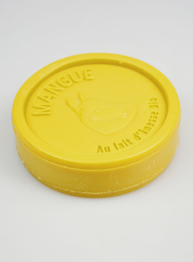 Jabón orgánico de leche de burra y mango - 100 g (pic 3)