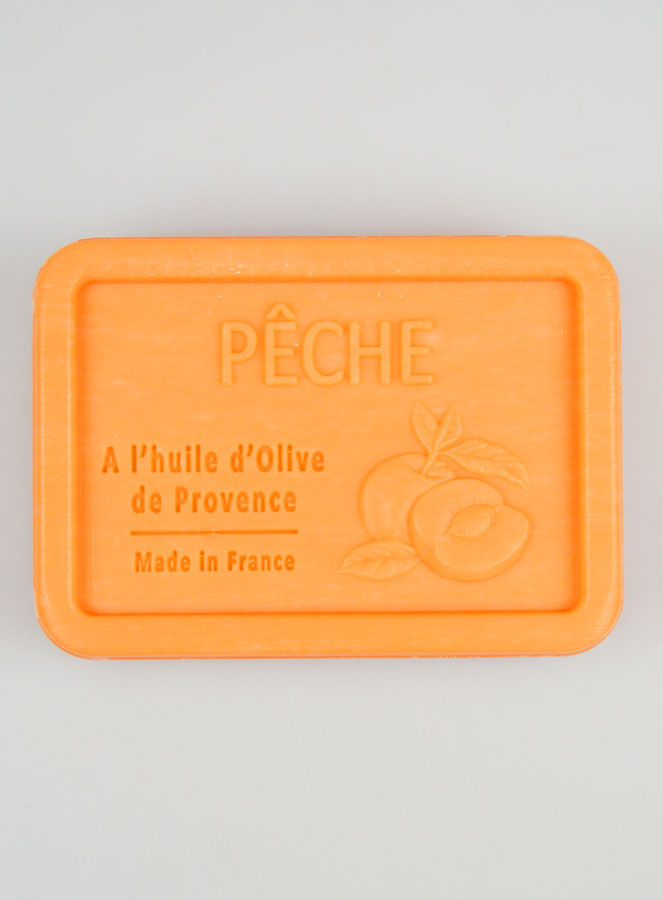Jabón de aceite de oliva DOP y melocotón  - 120 g (pic 1)