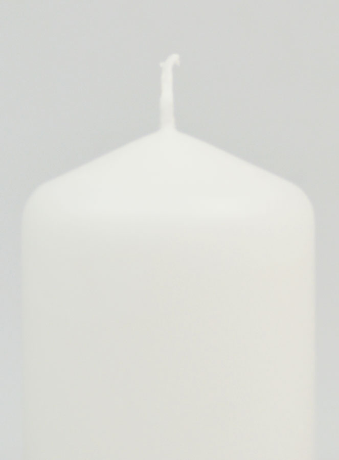 Vela Decorativa 8 cm - Blanco puro (pic 3)