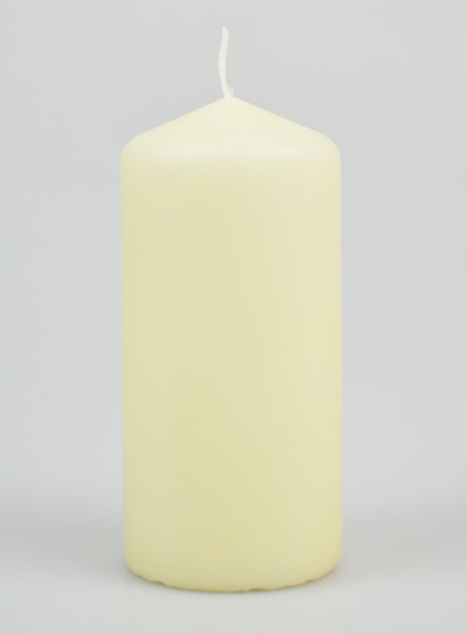 Vela Decorativa 12 cm - Marfil (pic 1)
