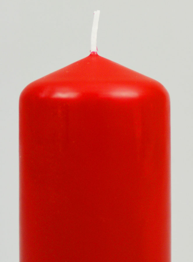 Vela Decorativa 12 cm - Roja (pic 3)