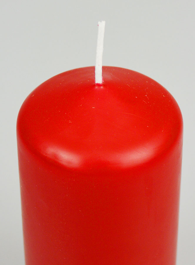 Vela Decorativa 12 cm - Roja (pic 4)