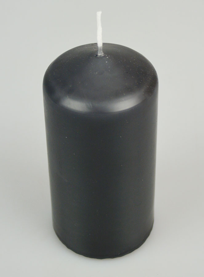 Vela Decorativa 12 cm - Antracita (pic 2)