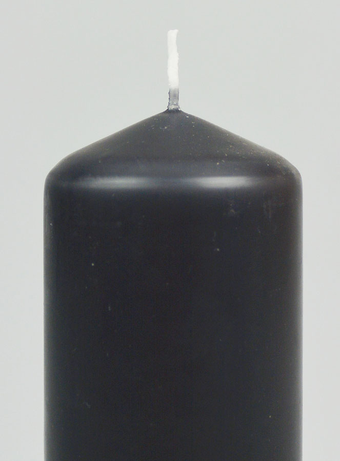 Vela Decorativa 12 cm - Antracita (pic 3)
