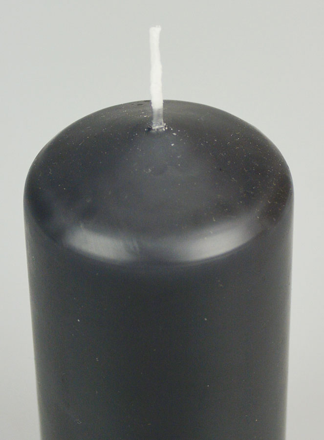 Vela Decorativa 12 cm - Antracita (pic 4)