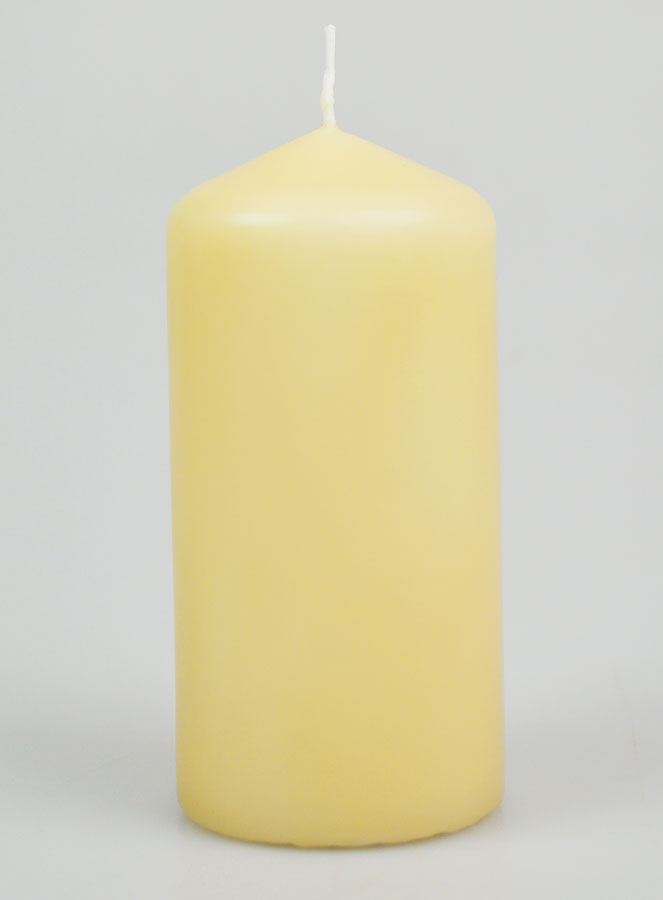 Vela Decorativa 12 cm - Beige (pic 1)