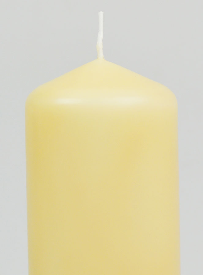 Vela Decorativa 12 cm - Beige (pic 3)