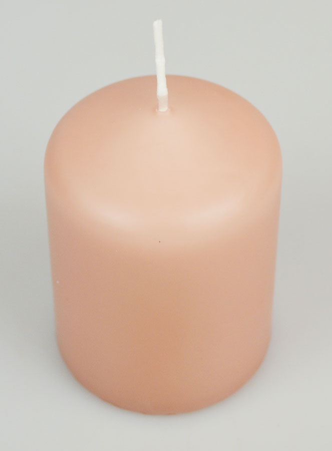 Vela Decorativa 8 cm - Rosa Antigua (pic 2)