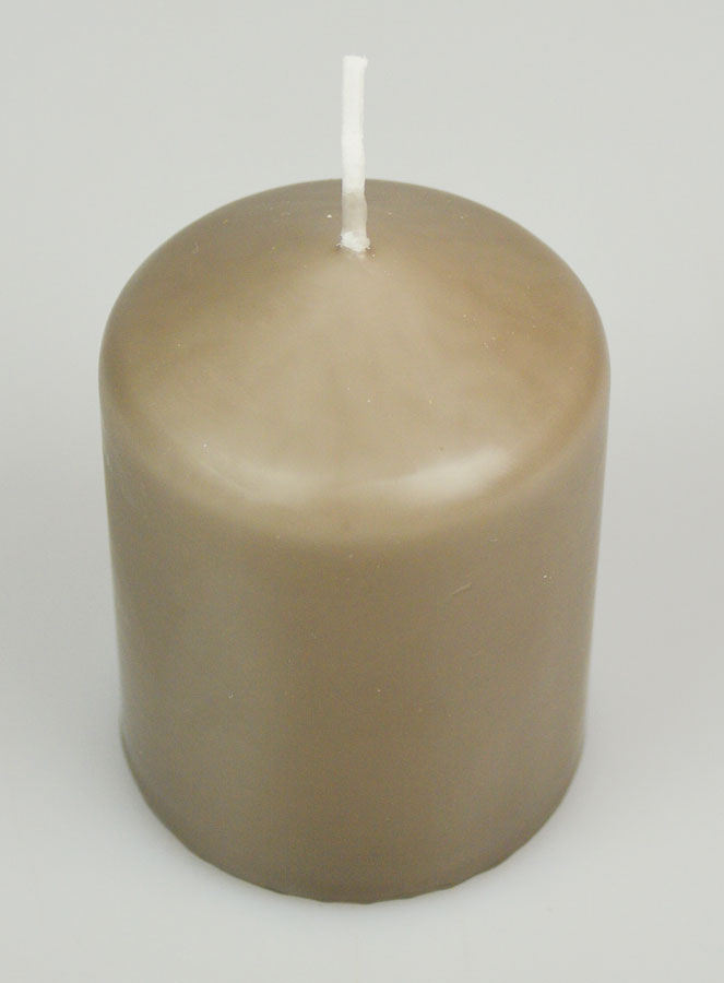 Vela Decorativa 8 cm - Color topo (pic 2)