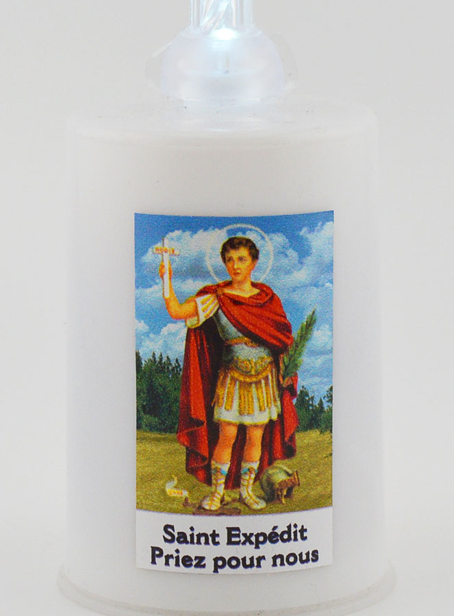 Vela de Iglesia con LED a San Expedito (pic 3)
