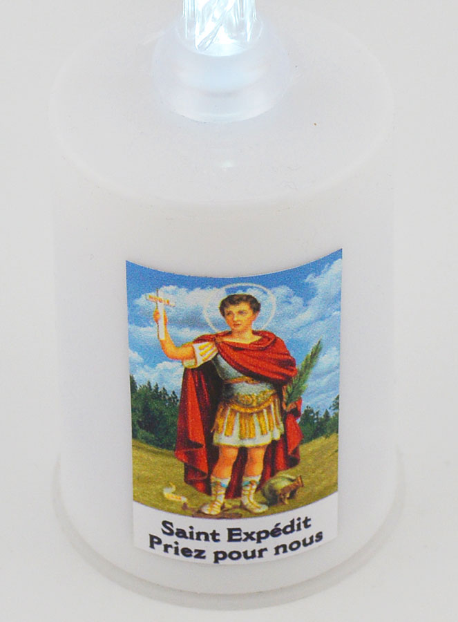 Vela de Iglesia con LED a San Expedito (pic 4)