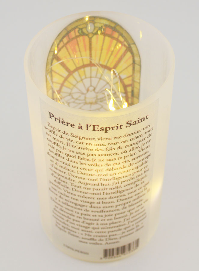 Regalo de Confirmación - Portavelas con Oración del Espíritu Santo (pic 4)