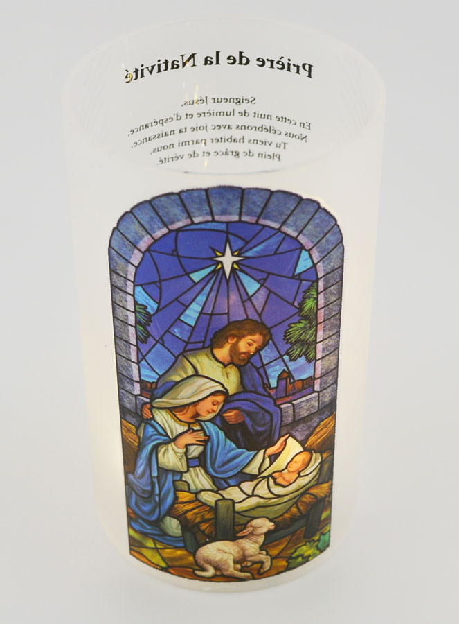 Portavelas LED y Oración - Natividad (pic 4)